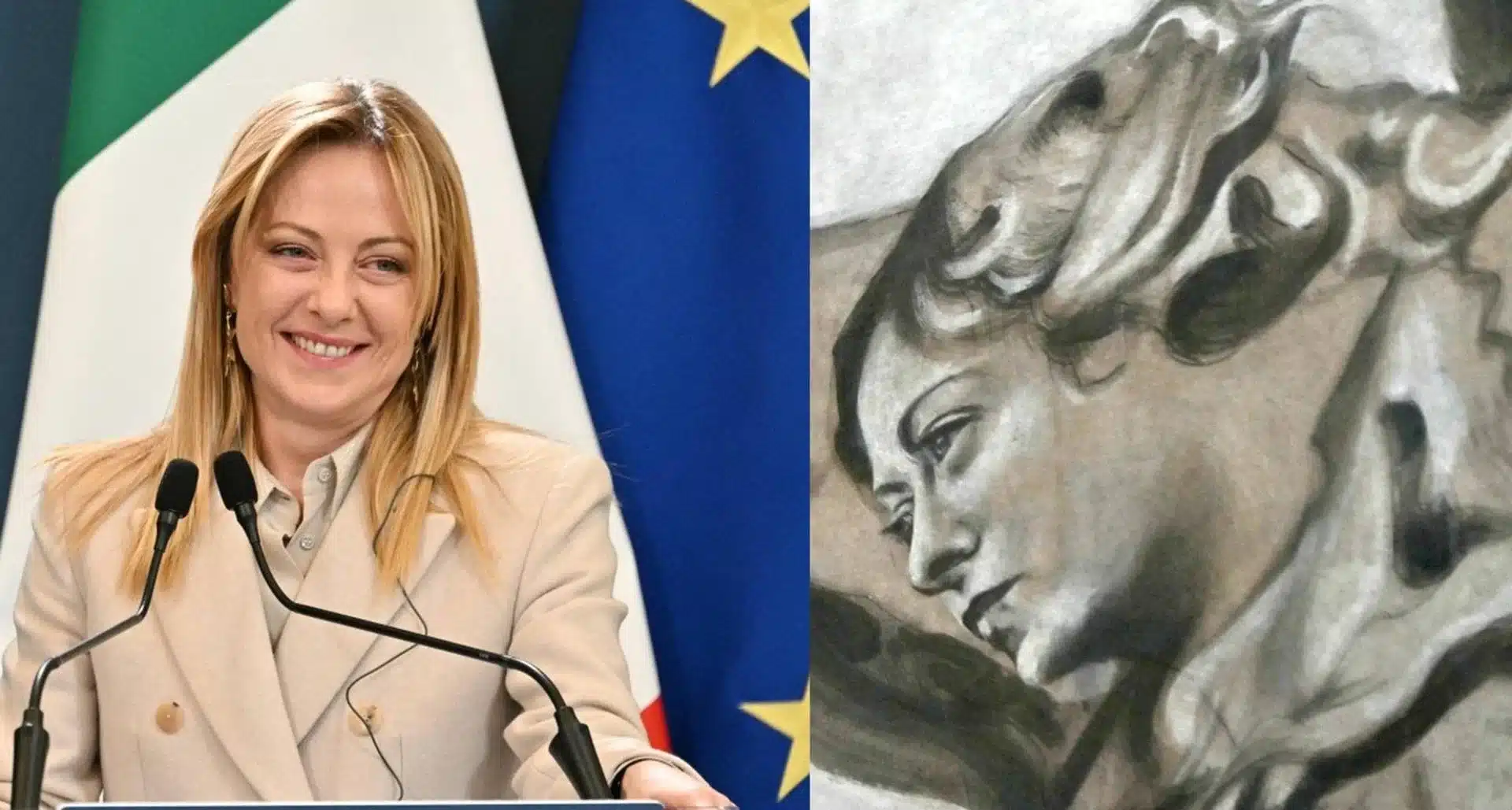 L’angelo “somigliante” a Meloni a San Lorenzo in Lucina: dal restauro al caso politico