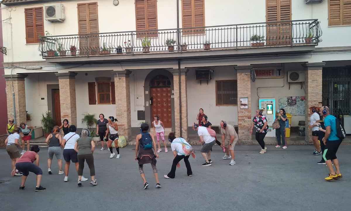 Successo per la Silent Walk di Nepezzano