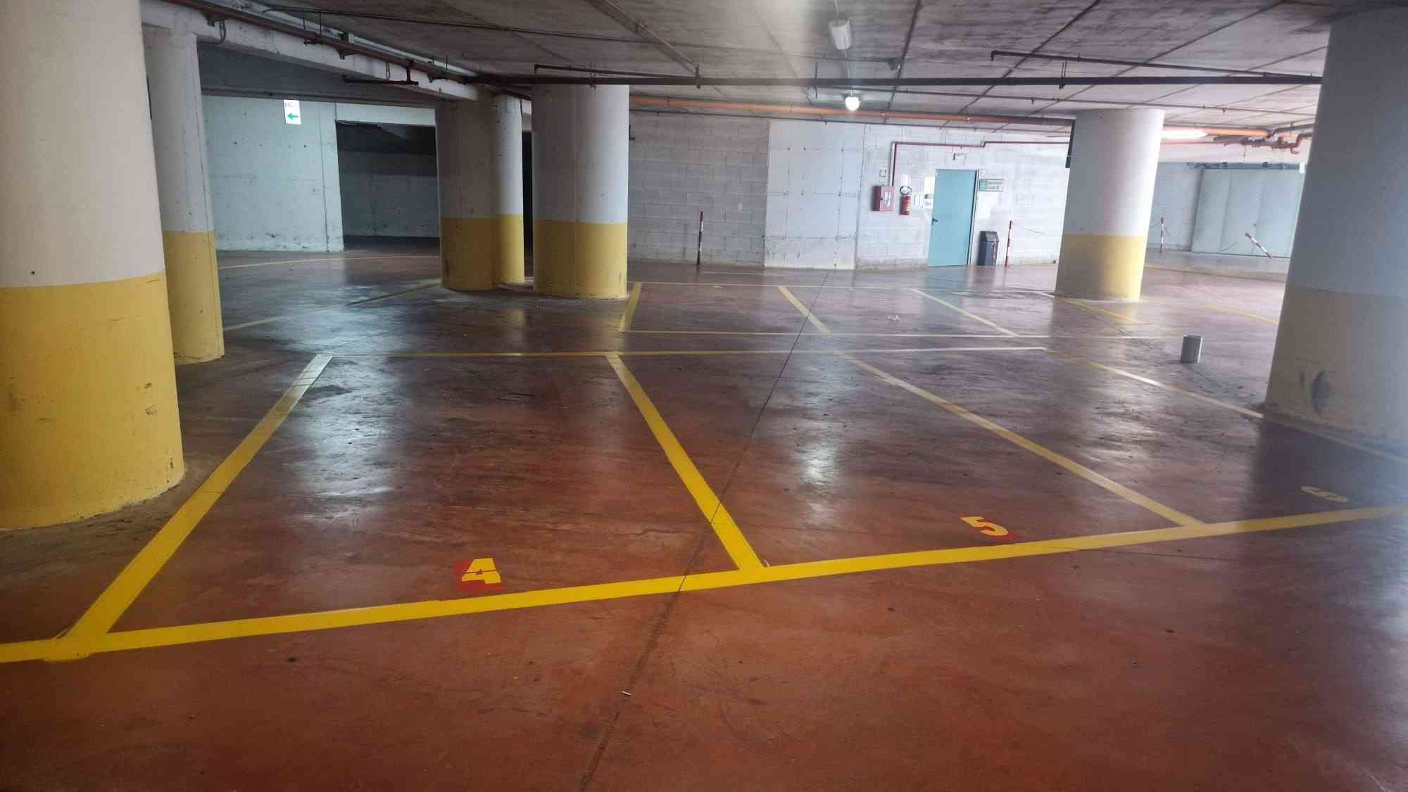 L’Aquila, Strinella 88, completato il rifacimento della segnaletica nel parcheggio gratuito