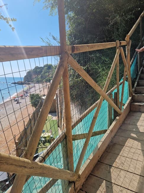 Ortona, riaperta la scalinata dei Ripari di Giobbe