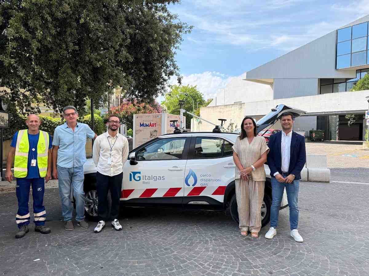 Francavilla al Mare, Italgas presenta il Picarro Surveyor