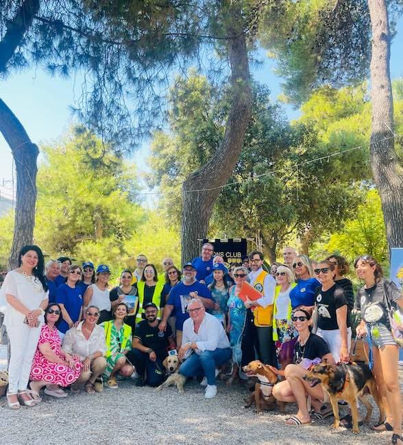 L’Amministrazione Comunale di Roseto alla cerimonia di donazione di un cane guida Lions