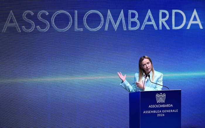 Meloni ad Assolombarda: sfida a Bruxelles, «L'Italia non è in Europa per dire sempre sì». Focus su energia e crescita