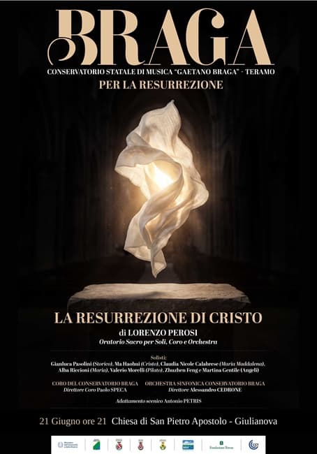 Giulianova, “La Resurrezione di Cristo” di Perosi nella chiesa di San Pietro Apostolo