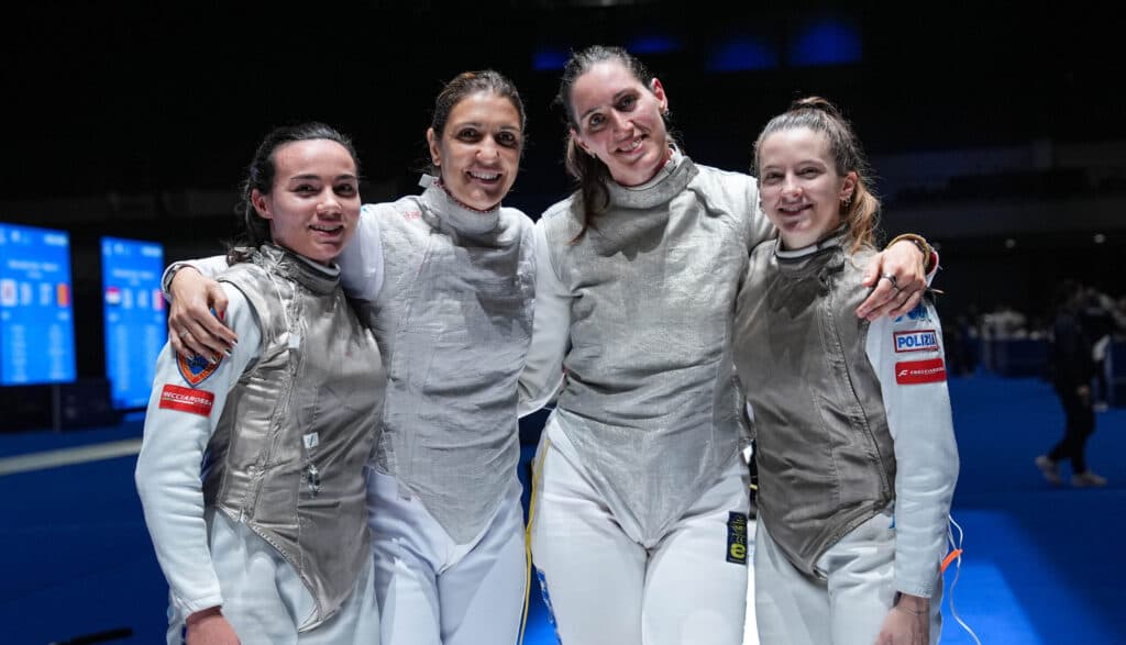 Fioretto femminile: l'Italia raggiunge la finale mondiale, sfida agli USA per l'oro