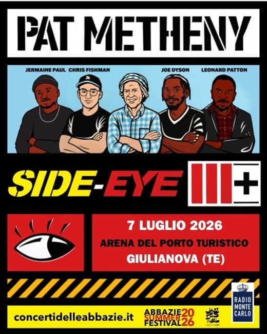 Grande attesa per il concerto di Pat Metheny a Giulianova