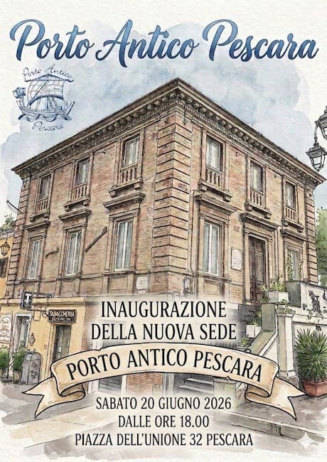 Porto Antico Pescara inaugura oggi la nuova sede