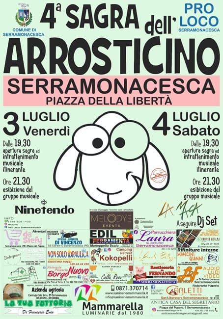 Eventi in Abruzzo nel weekend dal 3 al 5 luglio 2026