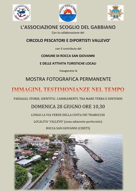 Vallevò, inaugurazione della mostra permanente sulla memoria della Costa dei Trabocchi