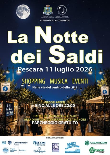 Pescara presenta tre eventi estivi per rilanciare commercio e artigianato