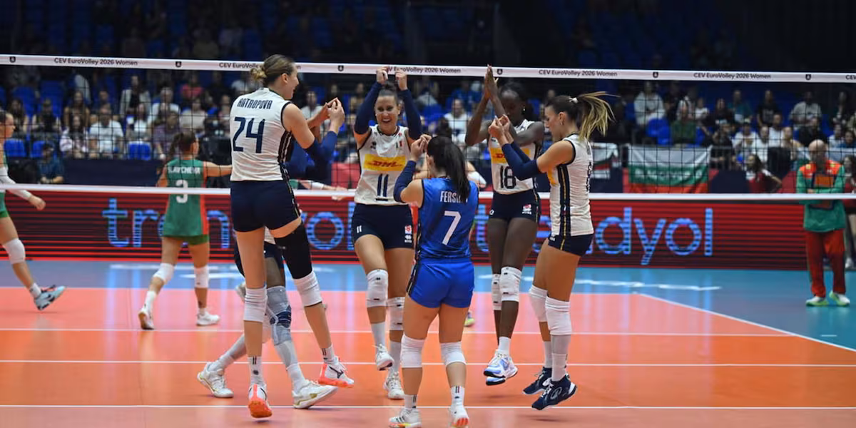 Volley Europei: l'Italia supera la Svezia e accede alla semifinale
