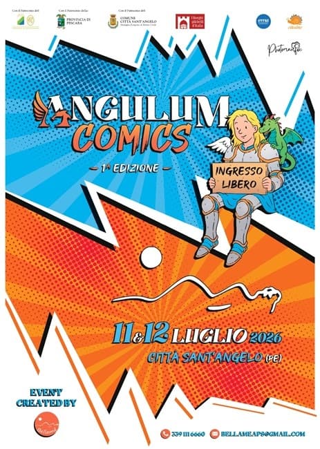 Angulum Comics: a Città Sant’Angelo il nuovo festival dedicato a fumetto, illustrazione e gaming