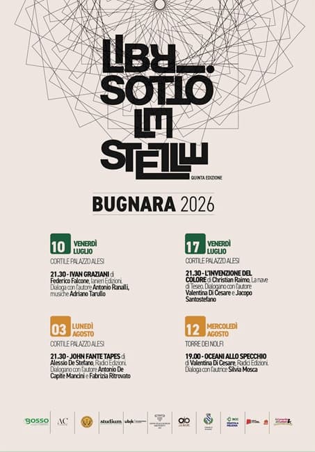 Bugnara, torna “Libri sotto le stelle”: quattro eventi tra libri, fotografia e territorio