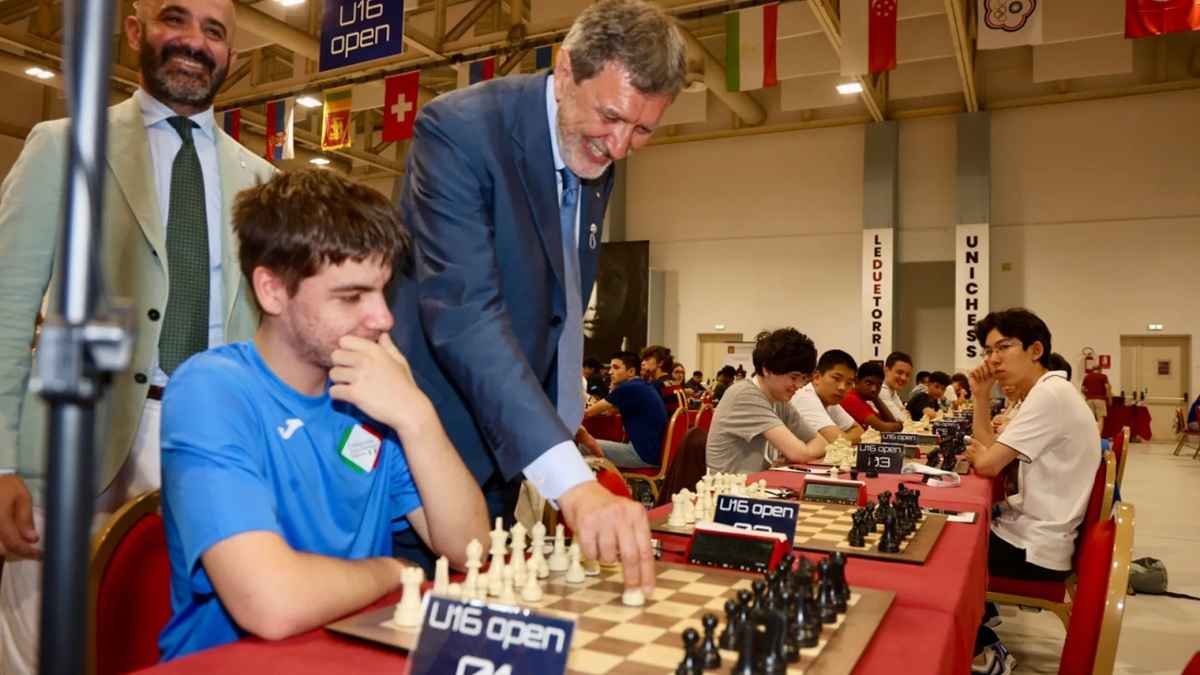 Marsilio al World Youth Chess Championship: 800 giovani da tutto il mondo a Montesilvano