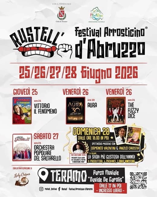 Eventi in Abruzzo nel weekend dal 26 al 28 giugno 2026